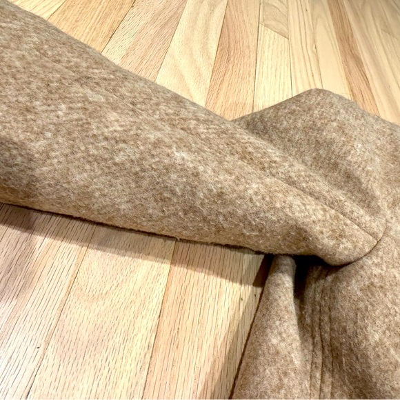 Banana Republic Shawl Collar Coat in Oatmeal Heather XXS Petite. - Picture 9 of 11